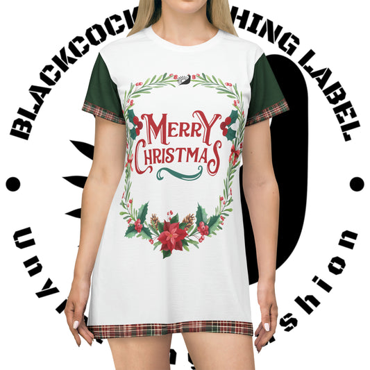 Christmas T-Shirt Dress