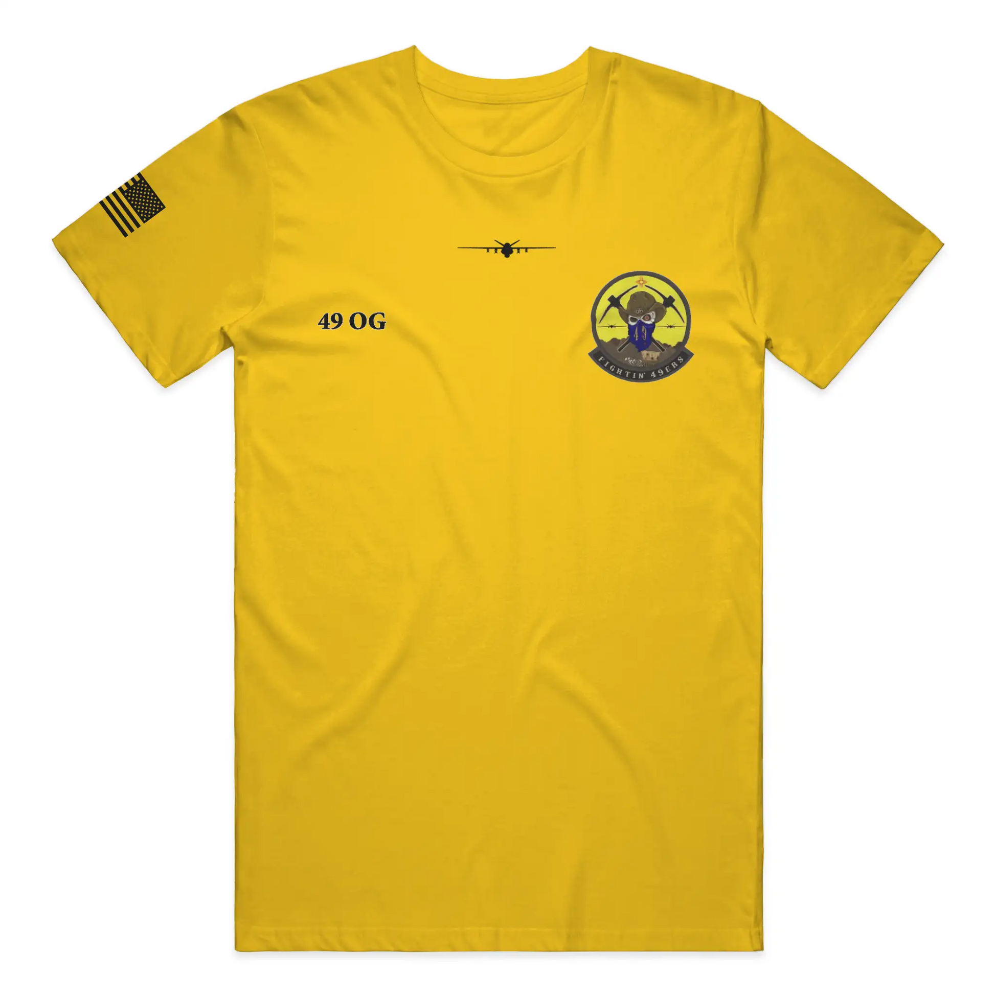 49 OG MQ-9 Reaper Sil Back US Flag Ultra Cotton® T-Shirt