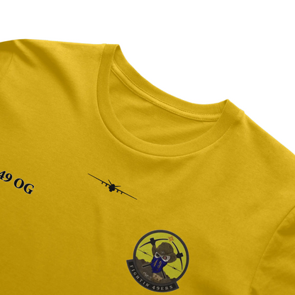 49 OG MQ-9 Reaper Sil Back US Flag Ultra Cotton® T-Shirt