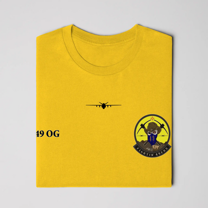 49 OG MQ-9 Reaper Sil Back US Flag Ultra Cotton® T-Shirt