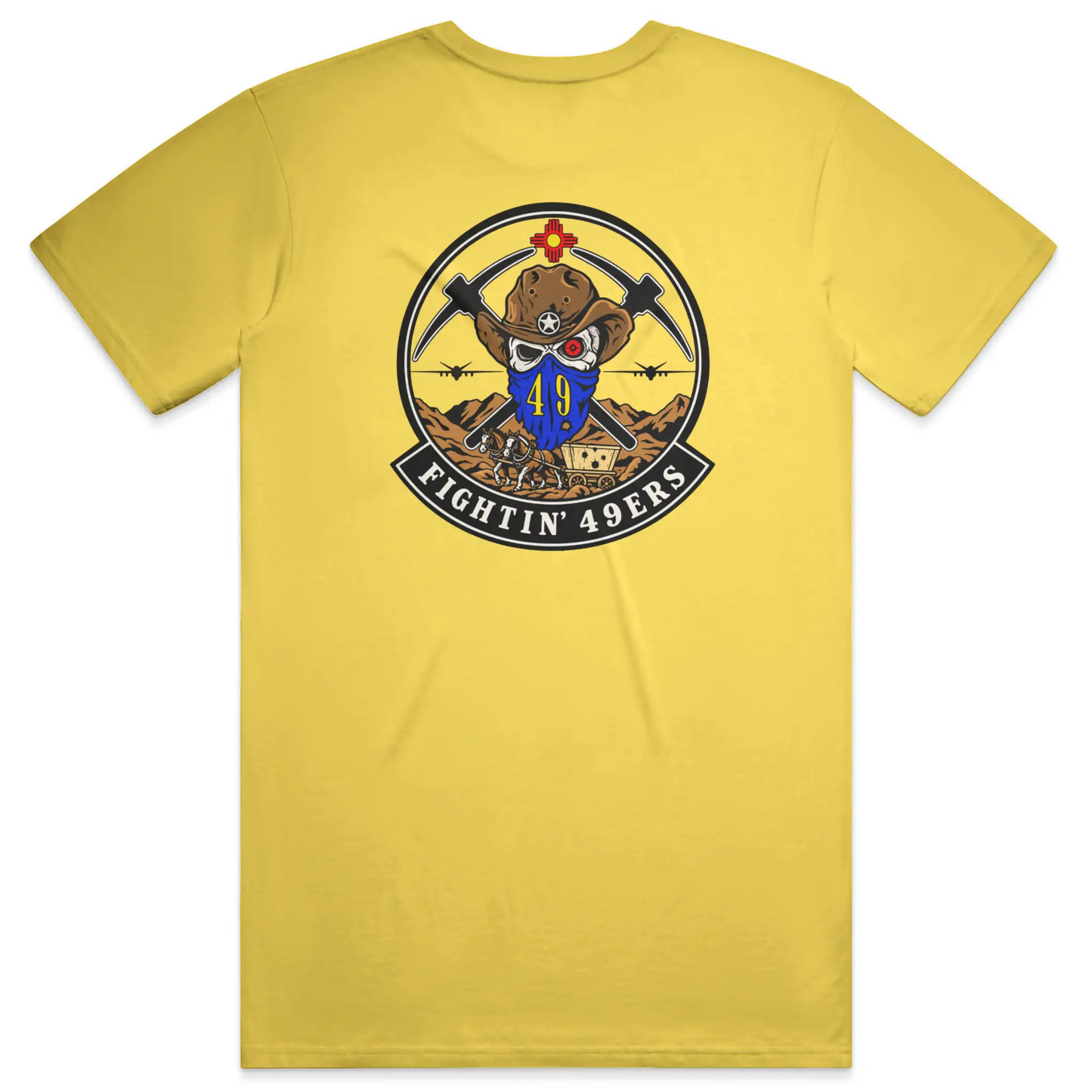 49 OG Staple Tee 1 w Fightin' 49er Graphic