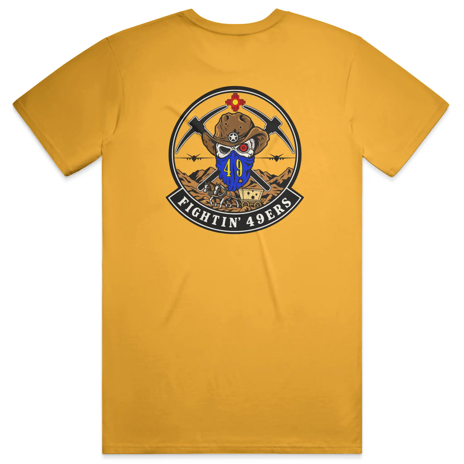 49 OG Staple Tee 1 w Fightin' 49er Graphic
