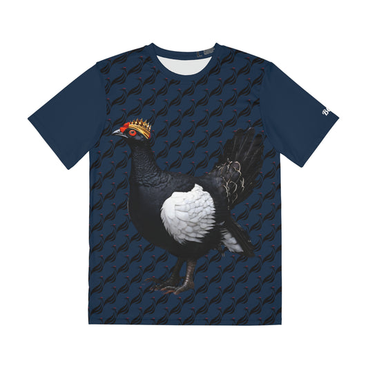 Majestic Oxford Blue Iconic Polyester Tee
