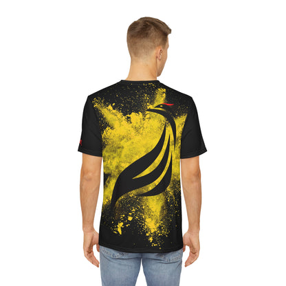 Iconic Yellow Explosion Polyester Tee