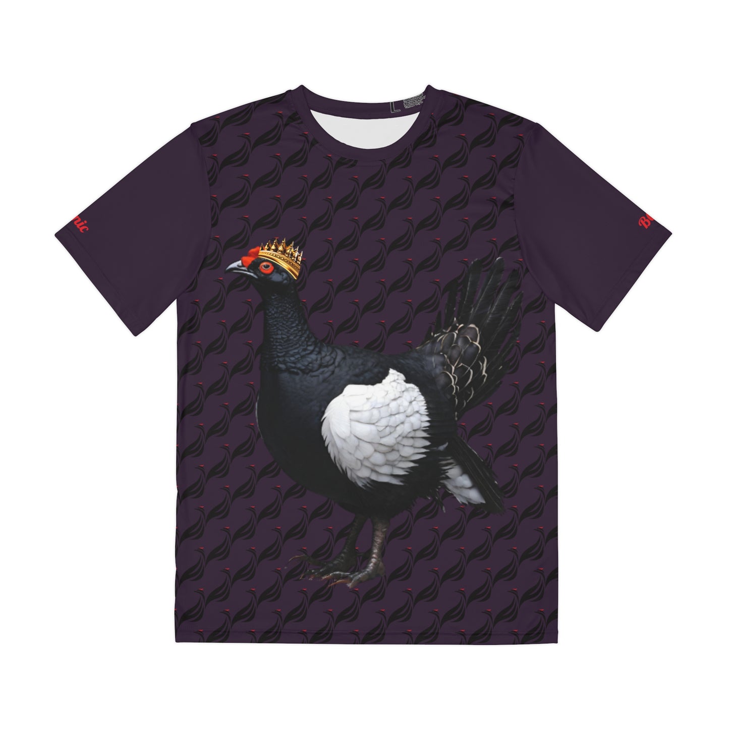 Majestic Regal Plum Iconic Polyester Tee