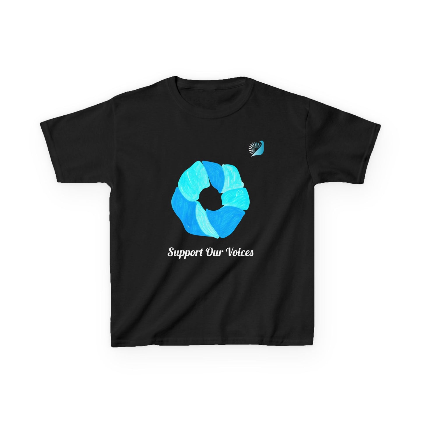 Blue 4 Kids Heavy Cotton Tee