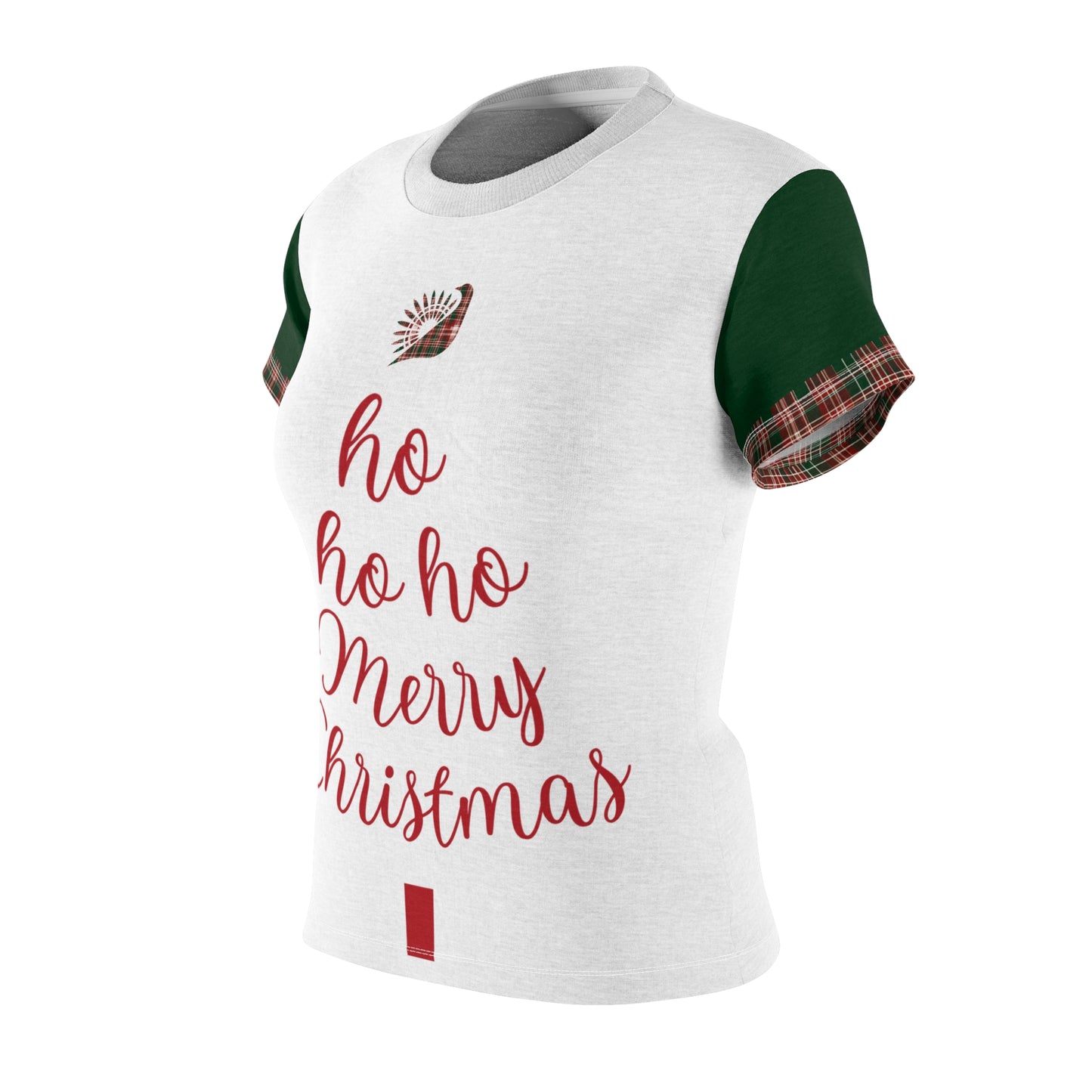 Plaid Cheer Christmas Women's Tee