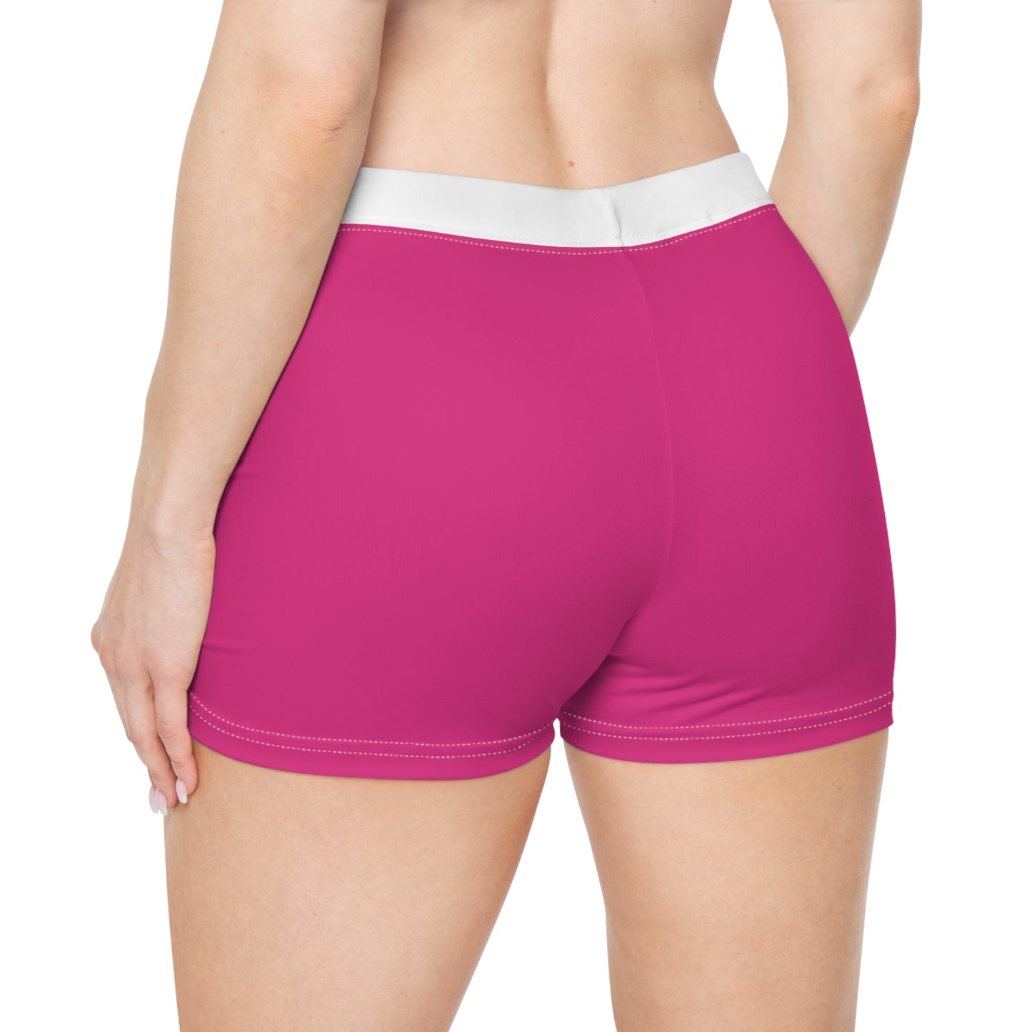 Strength In Pink FlexDry Shorties (White)