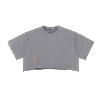 BCL CORE | "Sovereign" Renaissance Washed Crop Top